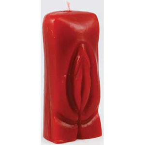 Red Female Genital candle - Wiccan Place