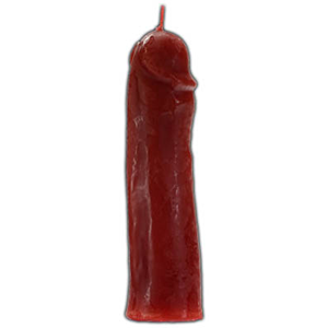 Red Male Genital candle - Wiccan Place