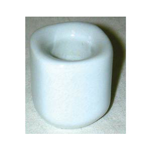 White Ceramic chime holder - Wiccan Place