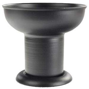 Black Pillar Candle Holder - Wiccan Place