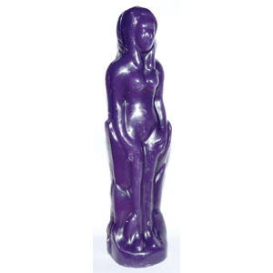 Purple Female candle 7" - Wiccan Place