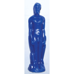 Blue Male candle 7" - Wiccan Place