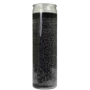 Black 7-day jar candle - Wiccan Place