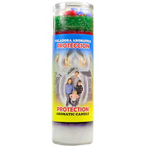 Protection aromatic 7 Day Jar Candle - Wiccan Place