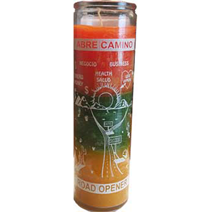 Road Opener 7 day jar candle - Wiccan Place