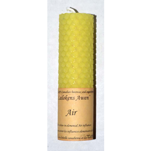 Air Lailokens Awen candle 4 1/4" - Wiccan Place