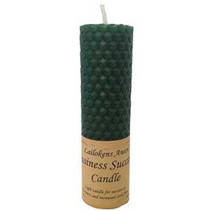 Business Success Lailokens Awen candle 4 1/4" - Wiccan Place