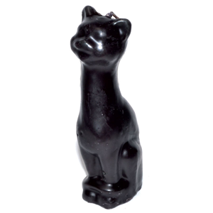 Black Cat candle 5 1/2" - Wiccan Place