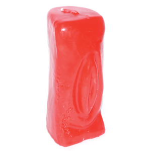 Red Female Gender candle 6 1/2" - Wiccan Place