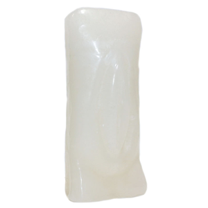 White Female Gender candle 6 1/2" - Wiccan Place