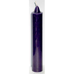 Purple pillar candle 9" - Wiccan Place