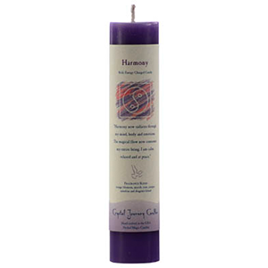 Harmony Reiki Charged pillar candle - Wiccan Place
