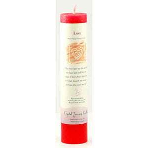 Love Reiki Charged Pillar candle - Wiccan Place