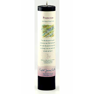 Protection Reiki Charged Pillar Candle - Wiccan Place