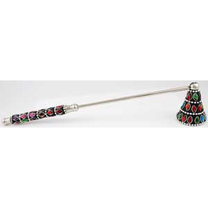 Multi-Color Jeweled snuffer - Wiccan Place