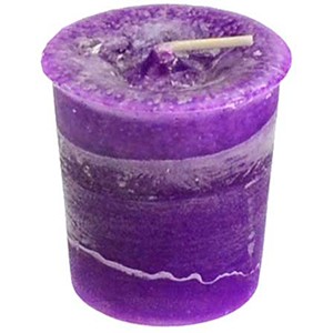 Crown Chakra votive candle - Wiccan Place