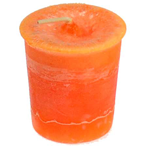 Sacral Chakra Votive Candle - Wiccan Place