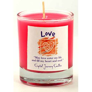 Love soy votive candle - Wiccan Place