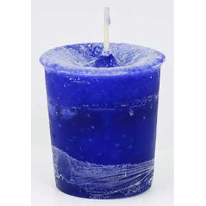 Creativity Herbal votive - purple - Wiccan Place