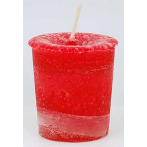 Seduction Herbal votive - red pink - Wiccan Place