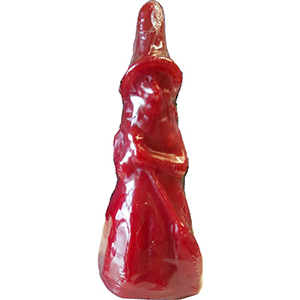 Red Witch candle 6"-7" - Wiccan Place