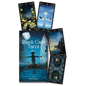 Black Cats tarot by Maria Kurarai - Wiccan Place