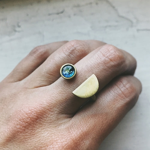 Earth Rise Ring - Gold - Rings