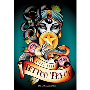 Eight Coins Tattoo tarot by Lana Zellner - Wiccan Place