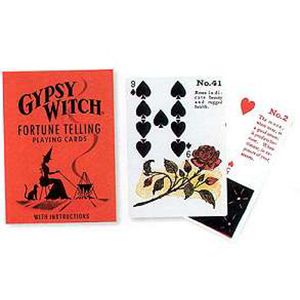 Gypsy Witch Fortune Telling Playing Card by Mlle Lenormand (attributed) - Wiccan Place