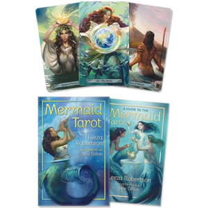 Mermaid tarot deck & book by Leeza Robertson - Wiccan Place