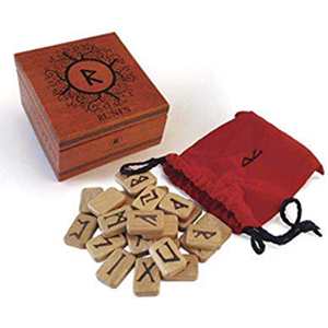 Runes with Box - Wiccan Place
