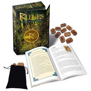 Runes: Gods Magical Alphabet (deck & book) by Bianca Luna - Wiccan Place