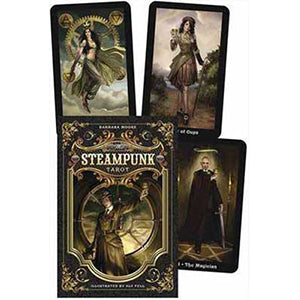 Steampunk Tarot Deck & Book by Barbara Moore - Wiccan Place