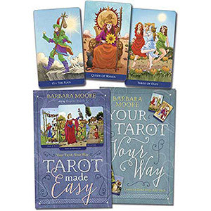 Tarot Made Easy (deck and book) by Barbara Moore - Wiccan Place