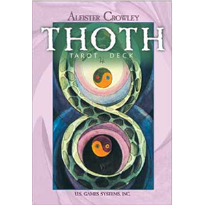 Thoth Tarot Deck (small purple) by Crowley/Harris - Wiccan Place