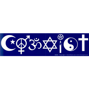Coexist bumper sticker - Wiccan Place