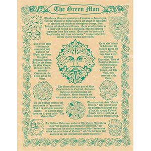 Greenman poster - Wiccan Place