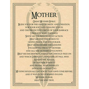 Great Mother Spirit poster - Wiccan Place