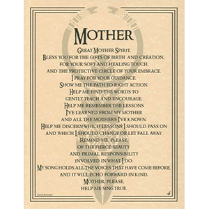 Great Mother Spirit poster - Wiccan Place
