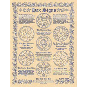 Hex Signs poster - Wiccan Place