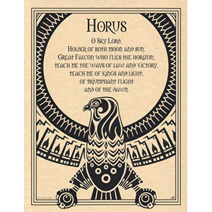 Horus poster - Wiccan Place