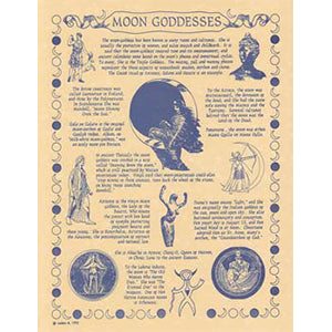 Moon Goddess poster - Wiccan Place