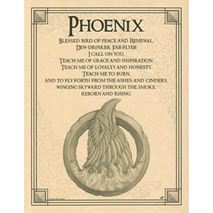 Phoenix poster - Wiccan Place