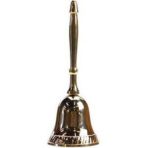 Brass Hand bell 3" - Wiccan Place