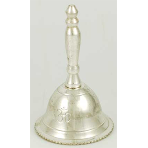 Om altar bell 2 1/2" - Wiccan Place