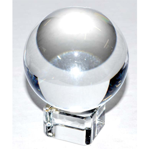Clear crystal ball 50 mm - Wiccan Place