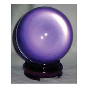 Alexandrite crystal ball 80 mm - Wiccan Place