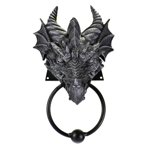 Dragon door knocker - Wiccan Place