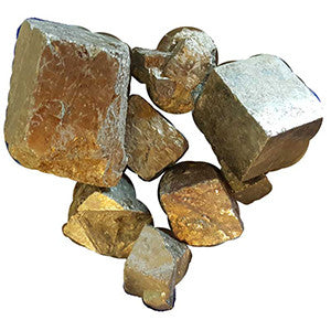 Pyrite cubed stones 1 lb - Wiccan Place