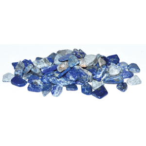 Lapis Lasuli tumbled chips 7-9 mm, 1 lb - Wiccan Place